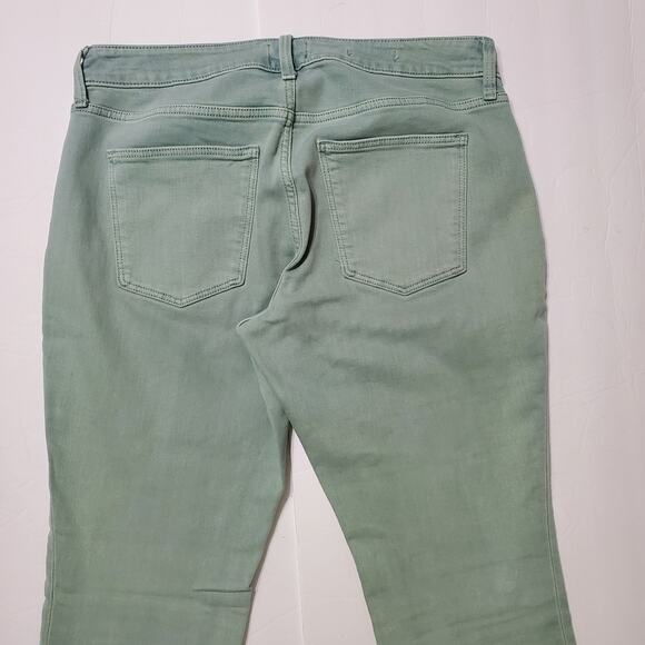 Universal Thread Target Mid-Rise Skinny Stretch Ankle Jeans LIght Green 10/30R - Picture 8 of 9